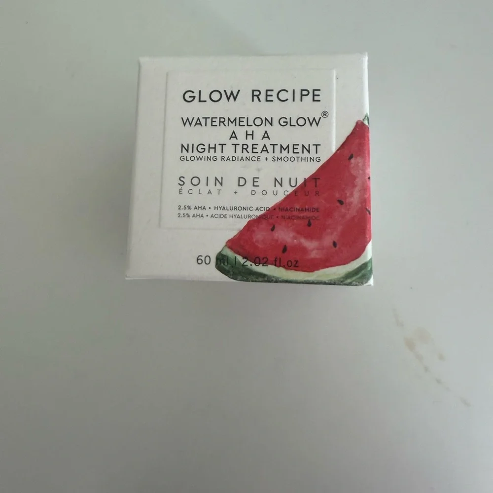 Glow Recipe Watermelon Glow AHA Night Treatment, NWT bought 1/26